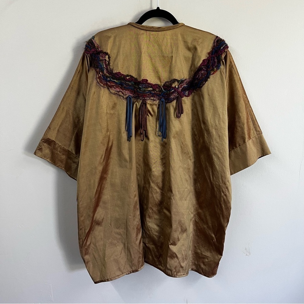 Vintage Suzette International Paris Santa Fe Embellished Kimono Jacket